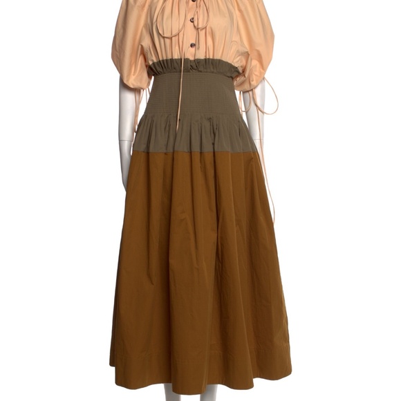 TORY BURCH Colorblock Poplin - Picture 4 of 7